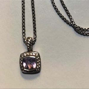 David Yurman Petite Amethyst Necklace